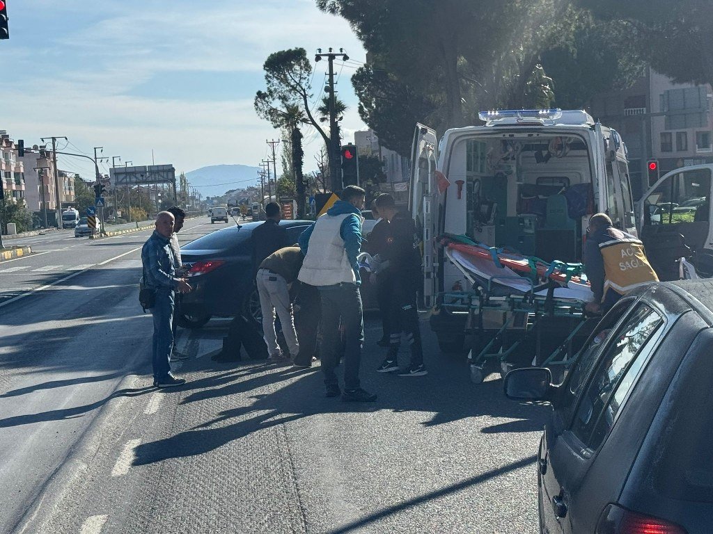  Ortaca’da trafik kazası: 1 yaralı