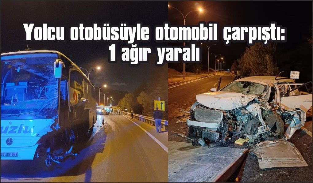 Önce iki araca, sonra üst geçidin ayağına çarptı: 20 yaralı