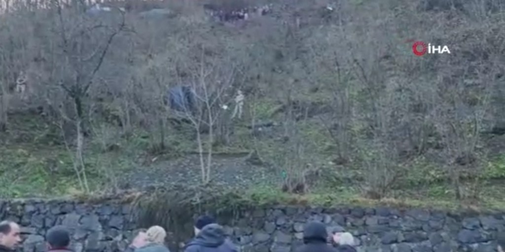 Patpat fındık bahçesine yuvarlandı: 1 ölü, 1 yaralı