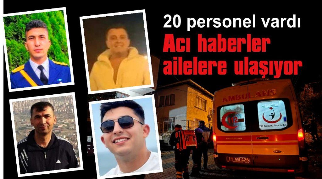 Şehitlerimizin acı haberi ailelerine ulaşmaya başladı