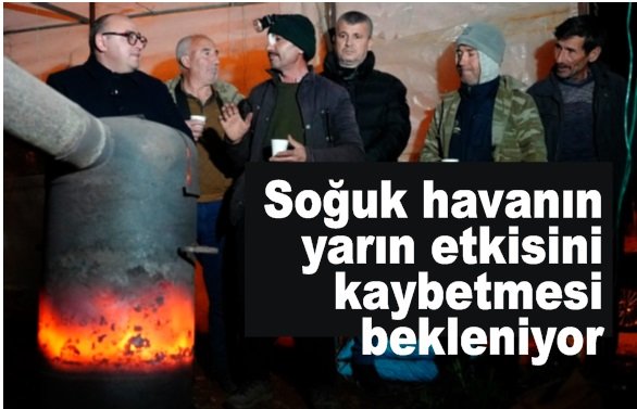 Zirai don nöbeti sıfır rakıma kadar indi