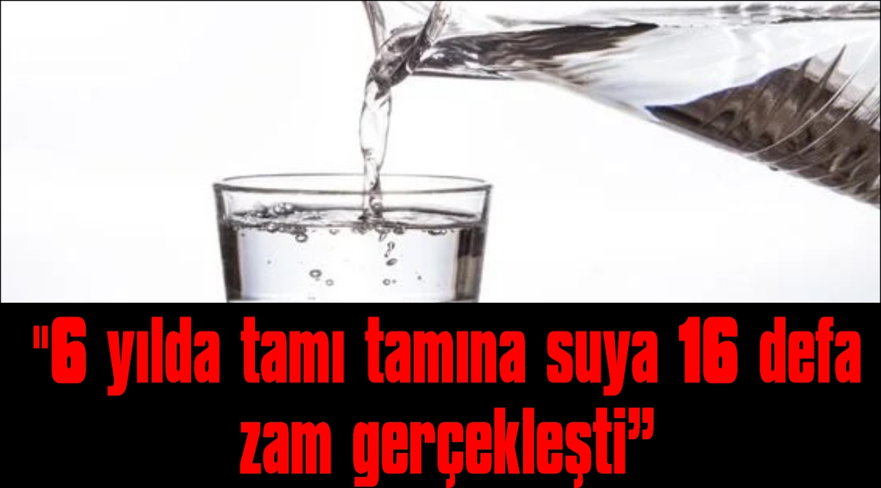  İstanbul'da suya her ay zam kararı yeni yılda da devam edecek