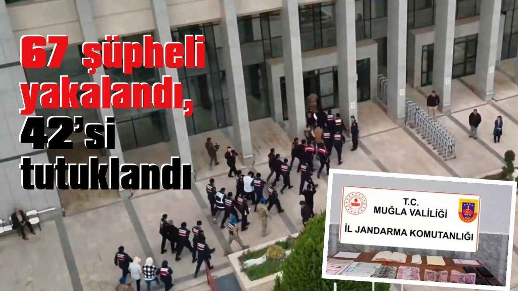 7 ayrı organize suç örgütü çökertildi