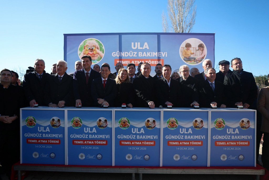 Muğla Büyükşehir Belediyesi Ula Gündüz Bakımevinin temeli atıldı