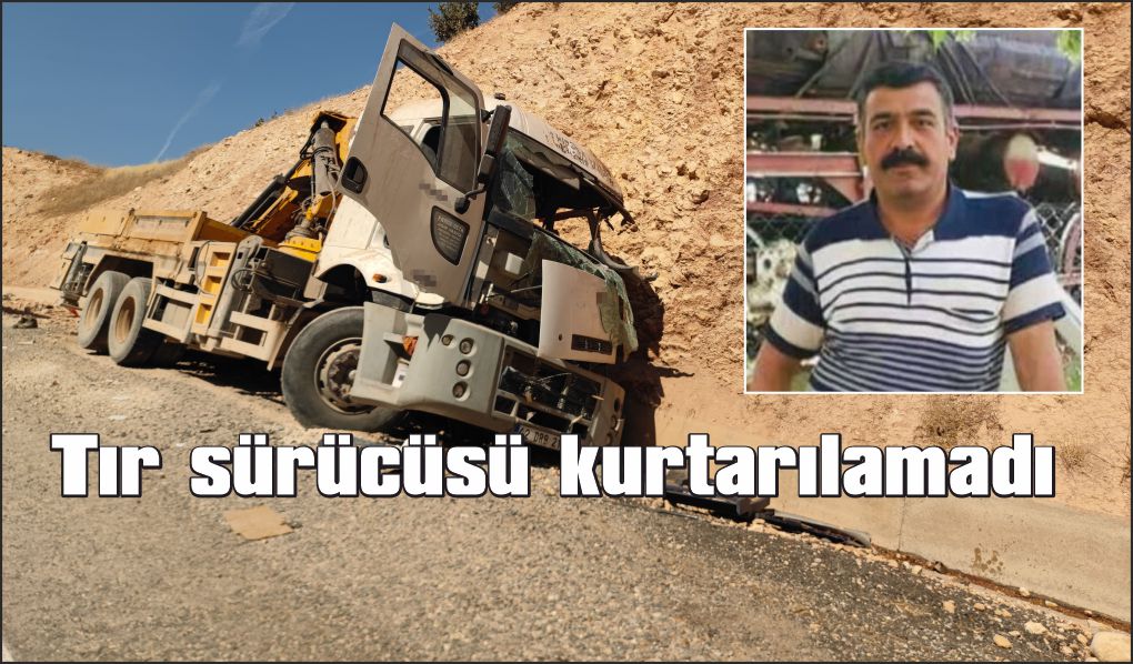 Freni boşalan vinç kayalığa çarptı: 1 ölü, 1 yaralı