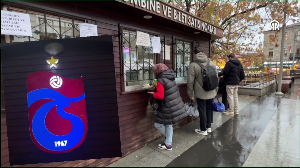 Trabzonspor-Beşiktaş maçının biletleri kısa sürede tükendi