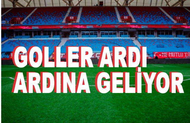 Trabzon-Bodrum maçında gol sağanağı