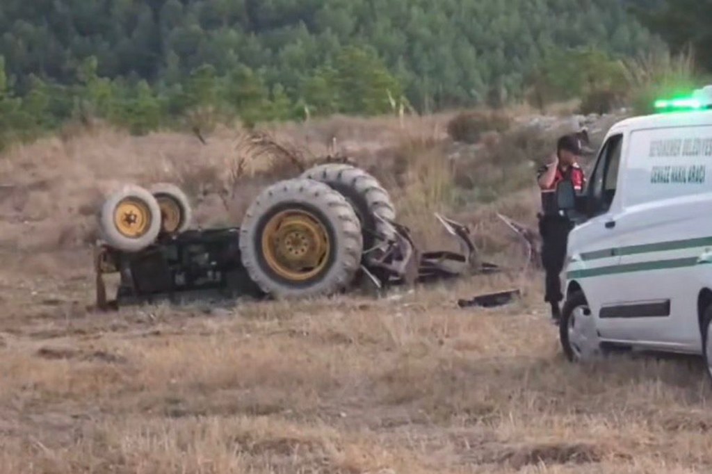 Traktör kazasında 77 yaşındaki Bayram Keskin kurtarılamadı