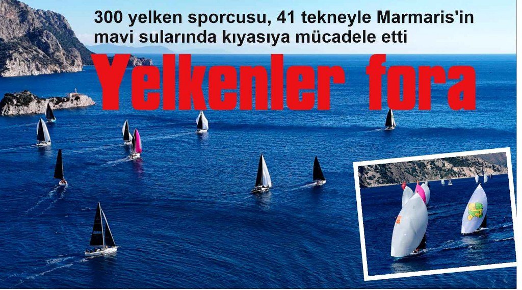 Marmaris’te kış trofesinin ilk ayağı tamamlandı