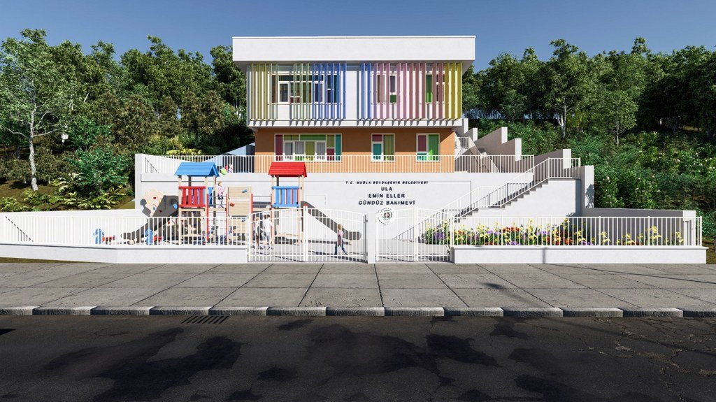 Muğla Büyükşehir’den Ula’ya Gündüz Bakımevi