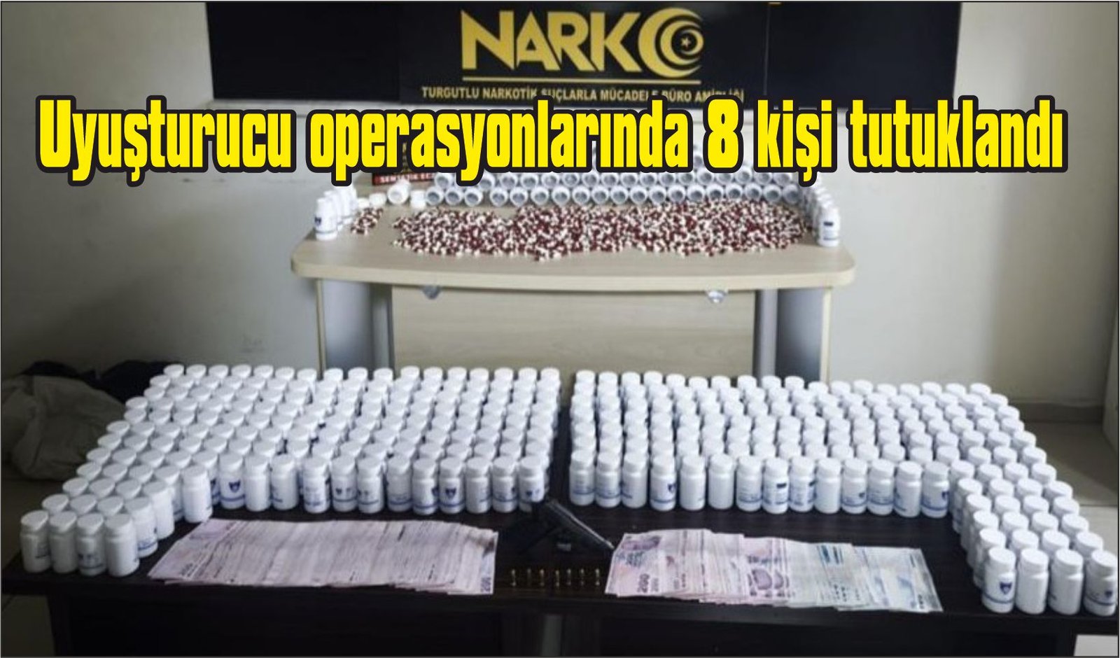 Uyuşturucu operasyonlarında 8 kişi tutuklandı
