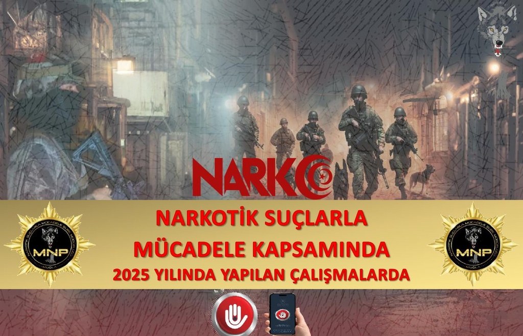 Muğla’da 2025 uyuşturucu bilançosu açıklandı