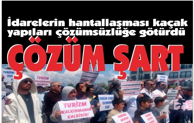 Kaçak villa sahipleri turistik kiralama izni için toplandı