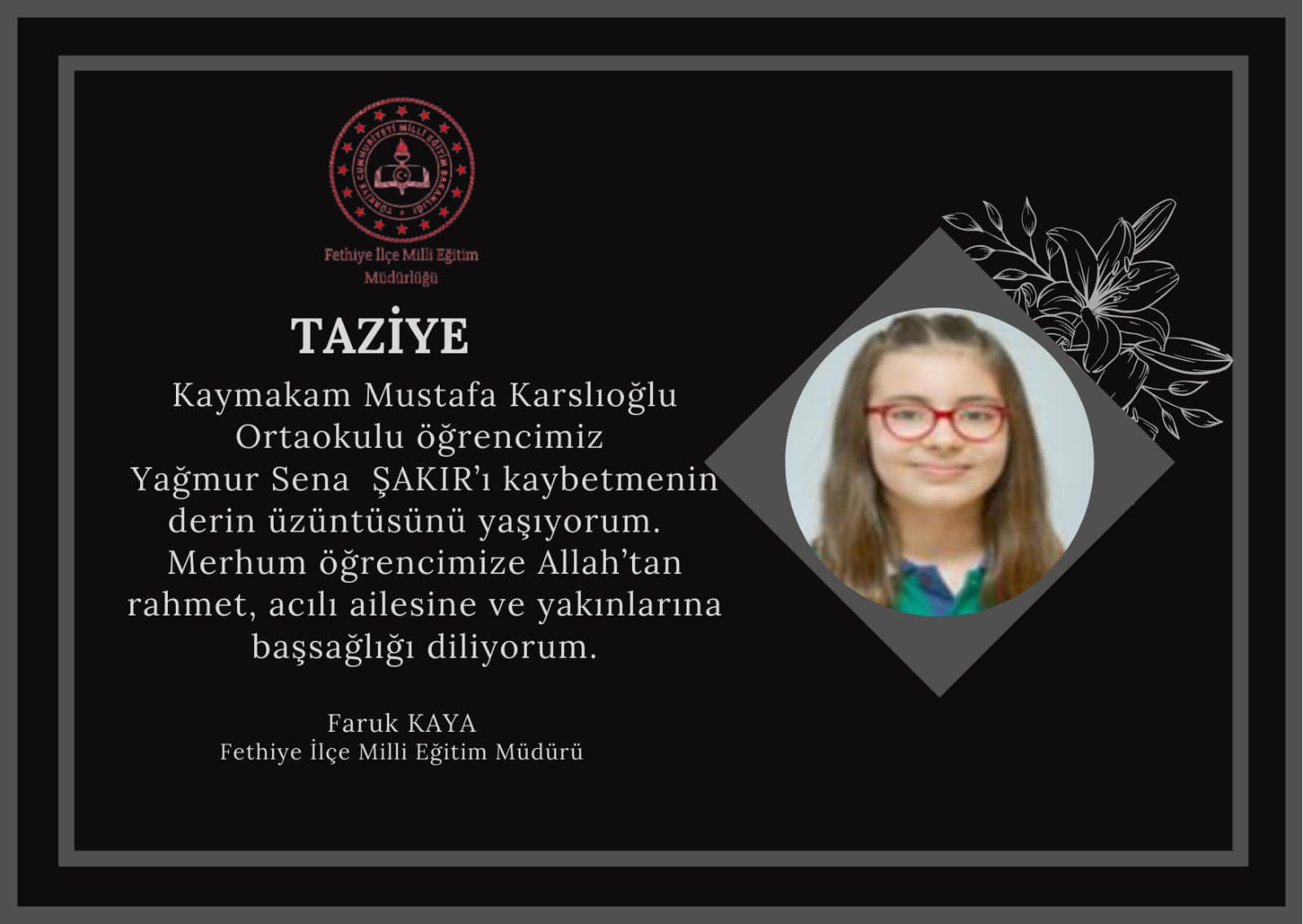 Yağmur Sena, dua ve gözyaşlarıyla toprağa verildi