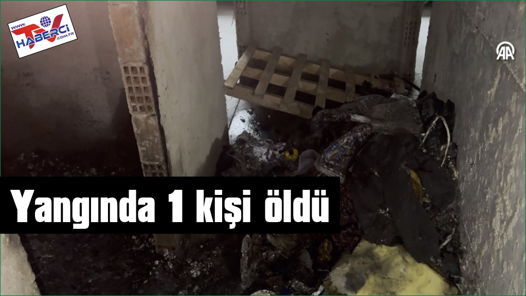 Yangın çıkan evin üst katı kullanılamaz hale geldi