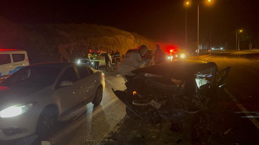 Aydınlatma direğine çarpan otomobilin sürücüsü hayatını kaybetti