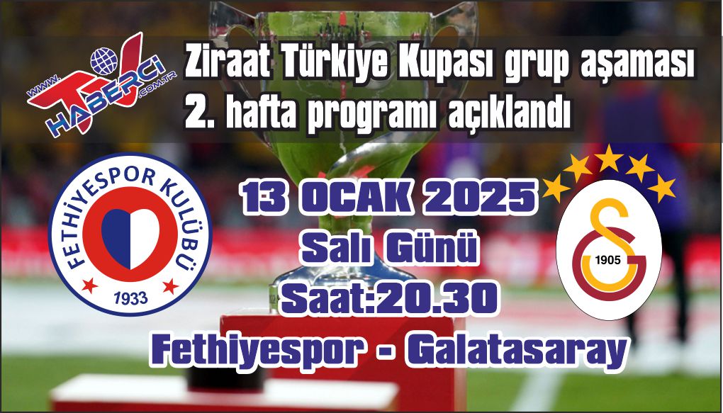 Ziraat Türkiye Kupası grup aşaması 2. hafta programı açıklandı