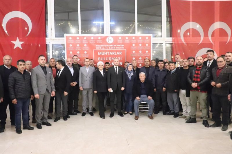 Başkan Demirel, Dalaman’da muhtarlarla buluştu