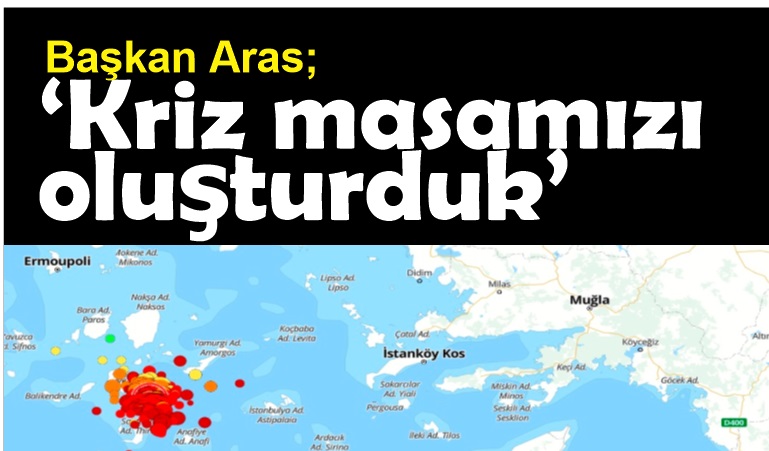 Başkan Aras; “617 acil toplanma alanı belirledik”