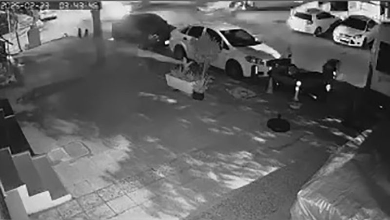 2 kişinin öldüğü feci kaza kamerada