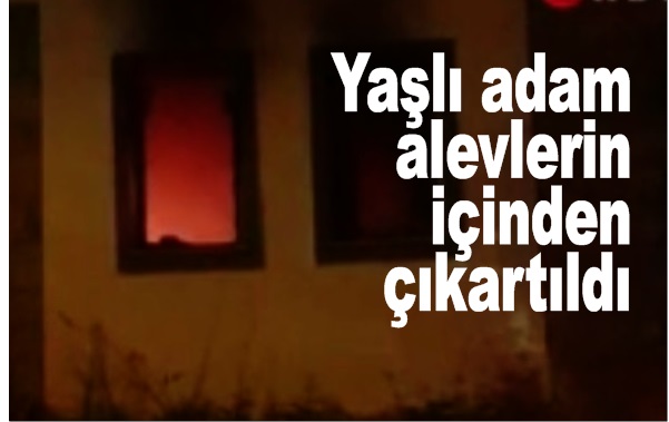 Elektrik sobasından kaynaklı çıkan yangında 1 kişi yaralandı