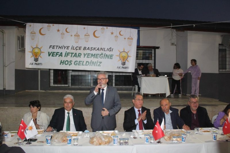 Ak Parti Fethiye’den vefa iftar yemeği