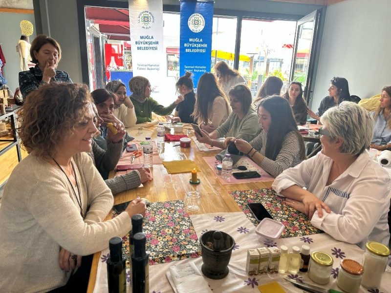 Balmumu eğitimi bu sefer Fethiye’de