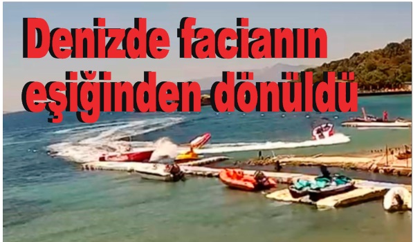 Deniz yatağı, sürat teknesine çarptı: 3 yaralı