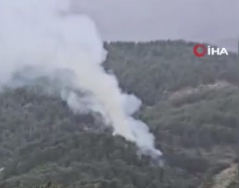 Kumluca’da orman yangını
