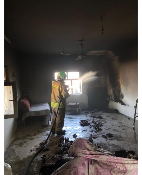 Ev yangınında bir kişi hayatını kaybetti