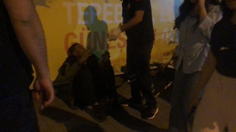 Dilencinin yeni numarası sağlık ekipleri gelince ortaya çıktı