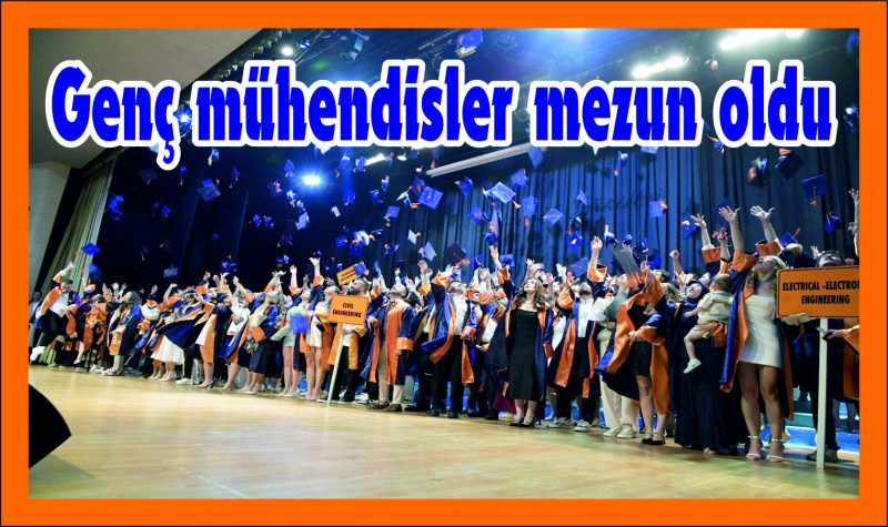 Genç mühendisler mezun oldu