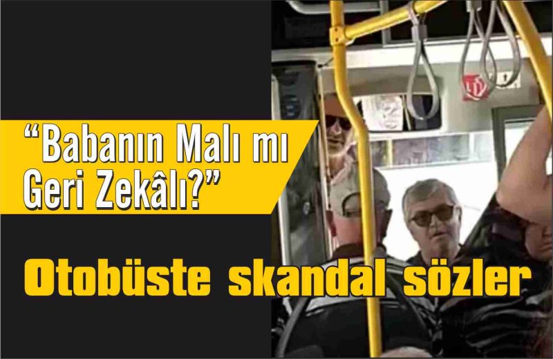 Otobüs şoföründen tepki çeken davranış
