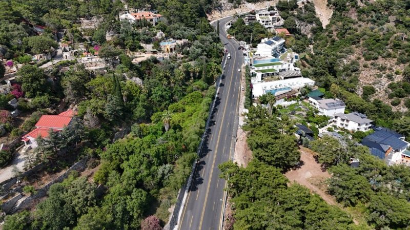 Ölüdeniz’de 3. Etap Yol Çalışmaları tamamlandı