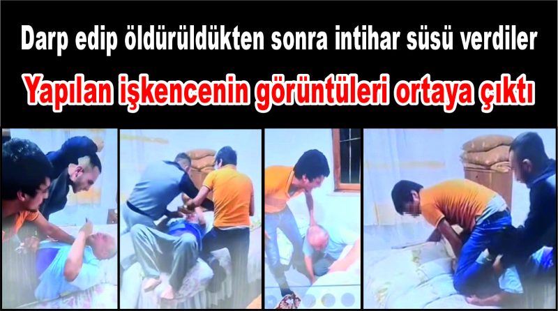 Yaşlı adamın dövülerek öldürülmesi görüntüleri ortaya çıktı
