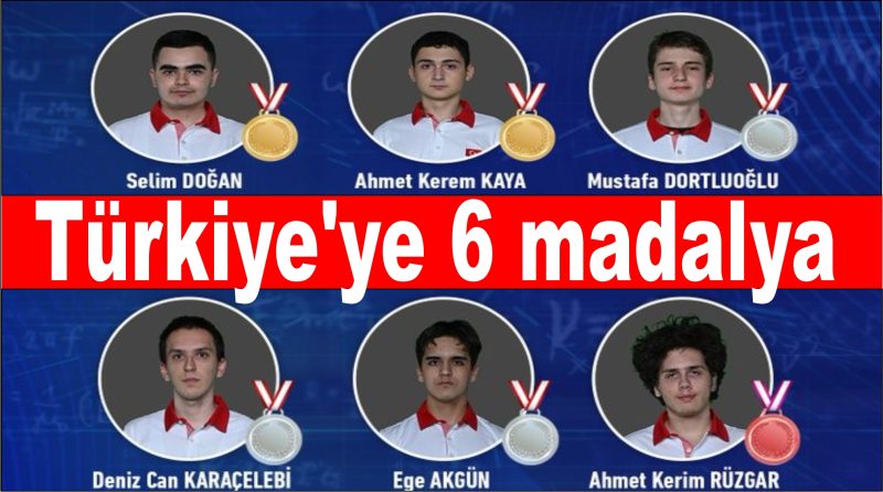 Uluslararası Matematik Olimpiyatı düzenlendi: Türkiye’ye 6 madalya