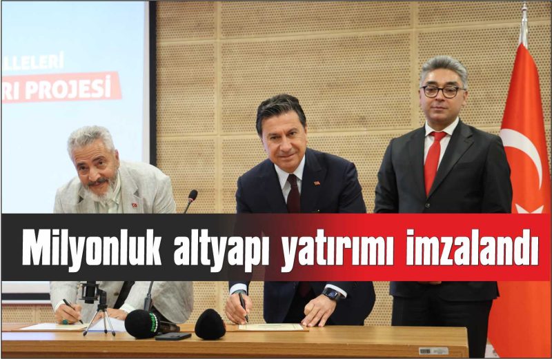 Menteşe’nin üç mahallesine 485 milyonluk altyapı yatırımı