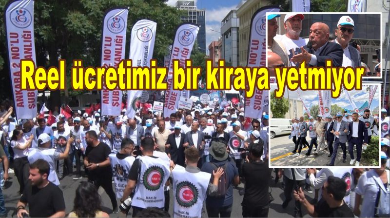 HAK-İŞ’ten yürüyüş ve basın açıklaması