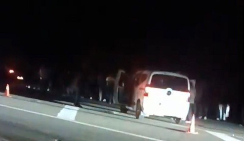 Hafif ticari araç ata çarptı: 1 ölü, 1 yaralı