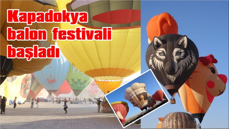 27 ülkeden 38 balon gökyüzünü süsledi