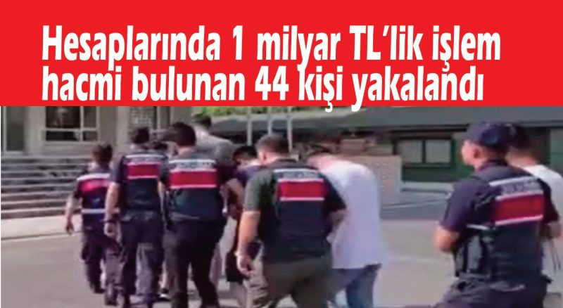 6 ilde dolandırıcılık operasyonu: 44 gözaltı