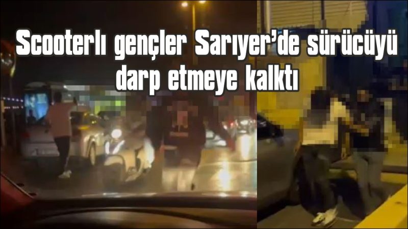 Önünü kestikleri sürücüyü tehdit eden 2 çocuk gözaltına alındı