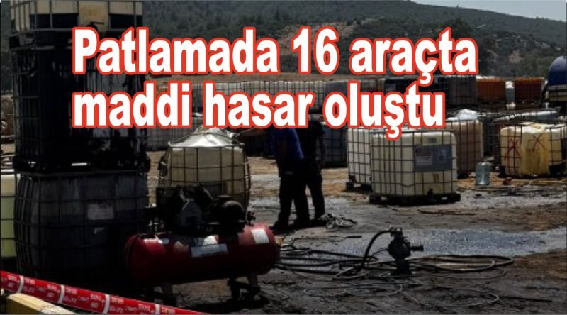 Kaçak akaryakıt toplama alanında patlama