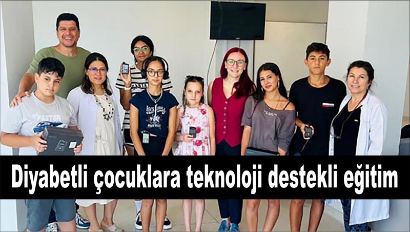 Muğla EAH’ta diyabetli çocuklara teknoloji destekli eğitim