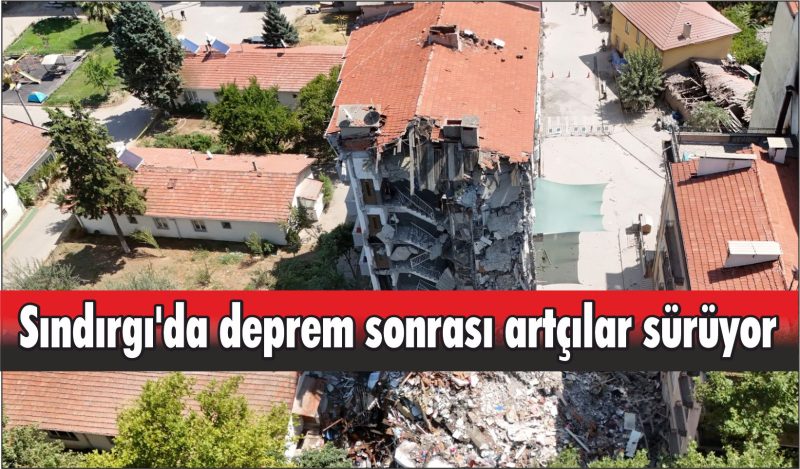Sındırgı’da deprem sonrası artçılar sürüyor