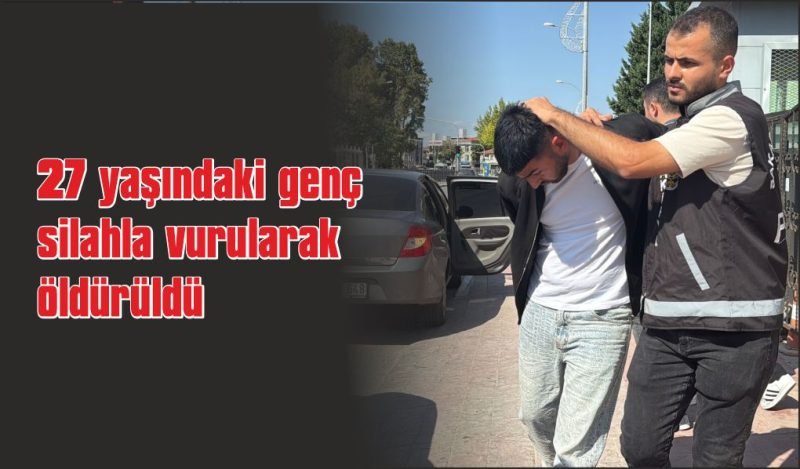 Husumet cinayeti: 27 yaşındaki genç silahla öldürüldü