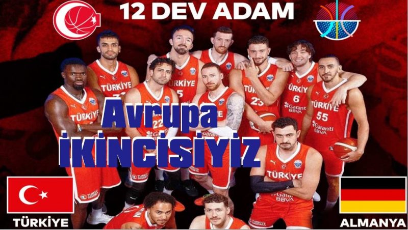 12 Dev adam Avrupa ikincisi: 88-83