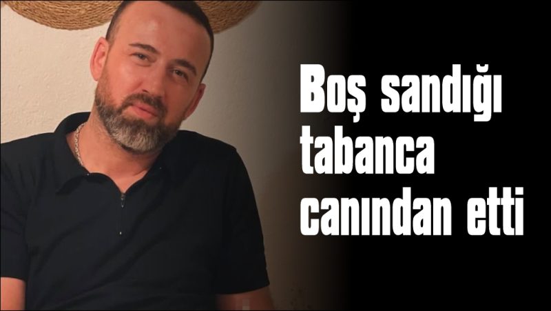 Boş sandığı tabanca eski kulüp başkanını canından etti