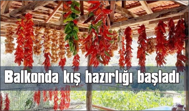 Muğla’da kış hazırlığı renkli görüntüler oluşturdu