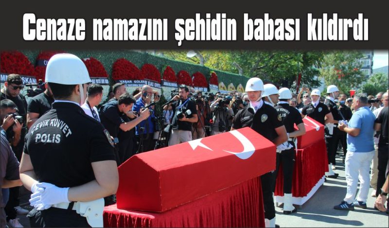 İzmir’de şehit düşen polislere son görev
